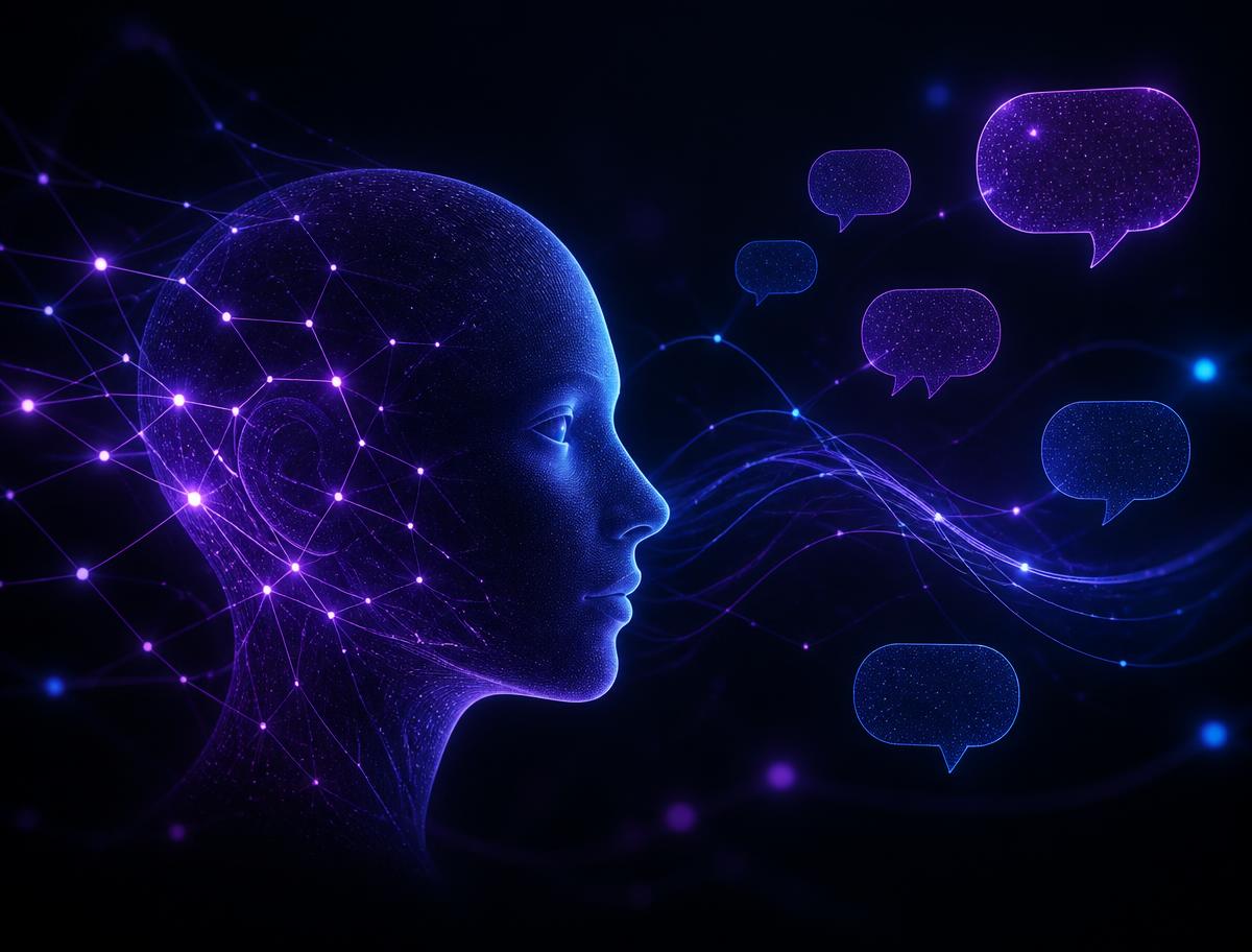Abstract AI virtual agent with conversational nodes and neural pathways